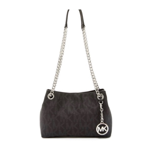 MICHAEL Michael Kors Handbags - NWOT Michael kors logo med. jet set shoulder bag